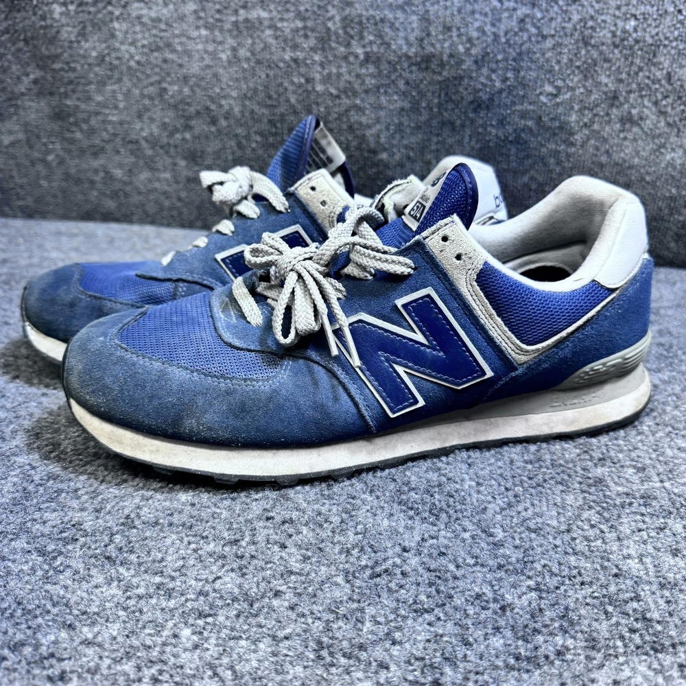 New Balance Sneakers Mens 13 574 Core Navy Blue ML574EVN Lifestyle Shoes